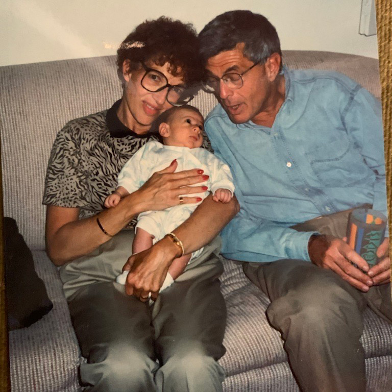 Byron and his wife Joan with their Grandson Matt | 1994