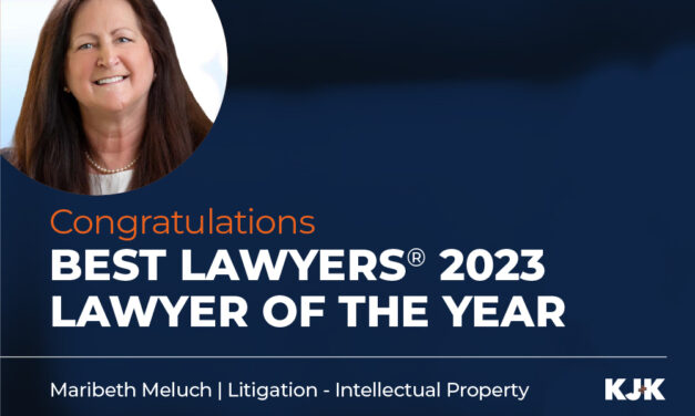 Maribeth Meluch Named Litigation – Intellectual Property “Lawyer of the Year” By Best Lawyers® 2023
