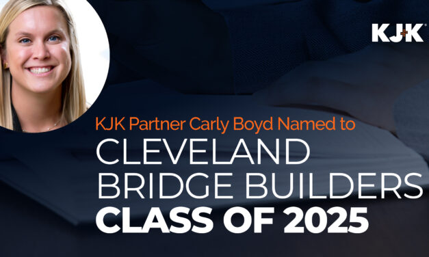 KJK Partner Carly Boyd Named to Cleveland Bridge Builders Class of 2025