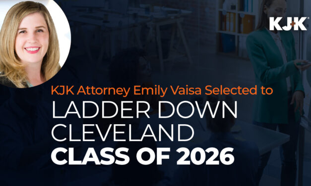 KJK Attorney Emily Vaisa Selected to Ladder Down Cleveland Class of 2026