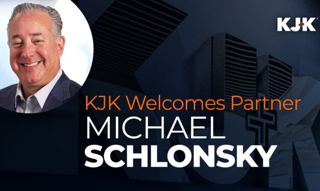 KJK Welcomes Michael Schlonsky as Partner in Columbus Office
