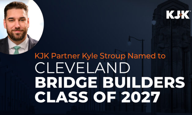 KJK Partner Kyle Stroup Named to Cleveland Bridge Builders Class of 2027