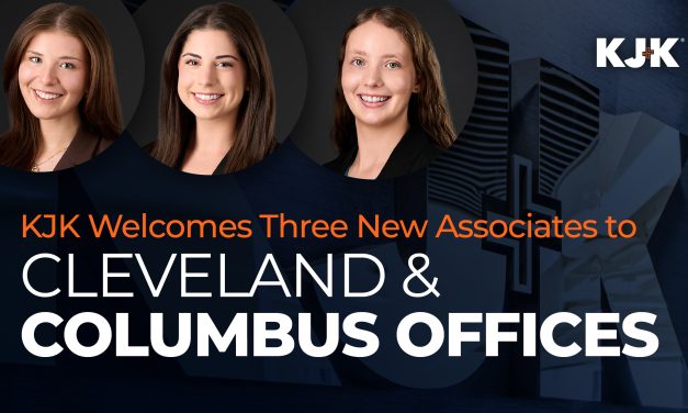 KJK Welcomes Three New Associates to Cleveland and Columbus Offices